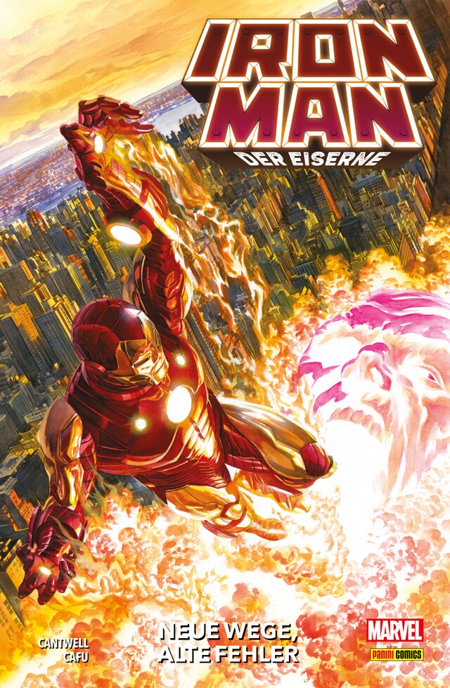 Buchcover für IRON MAN: DER EISERNE Band 1 - Neue Wege, alte Fehler