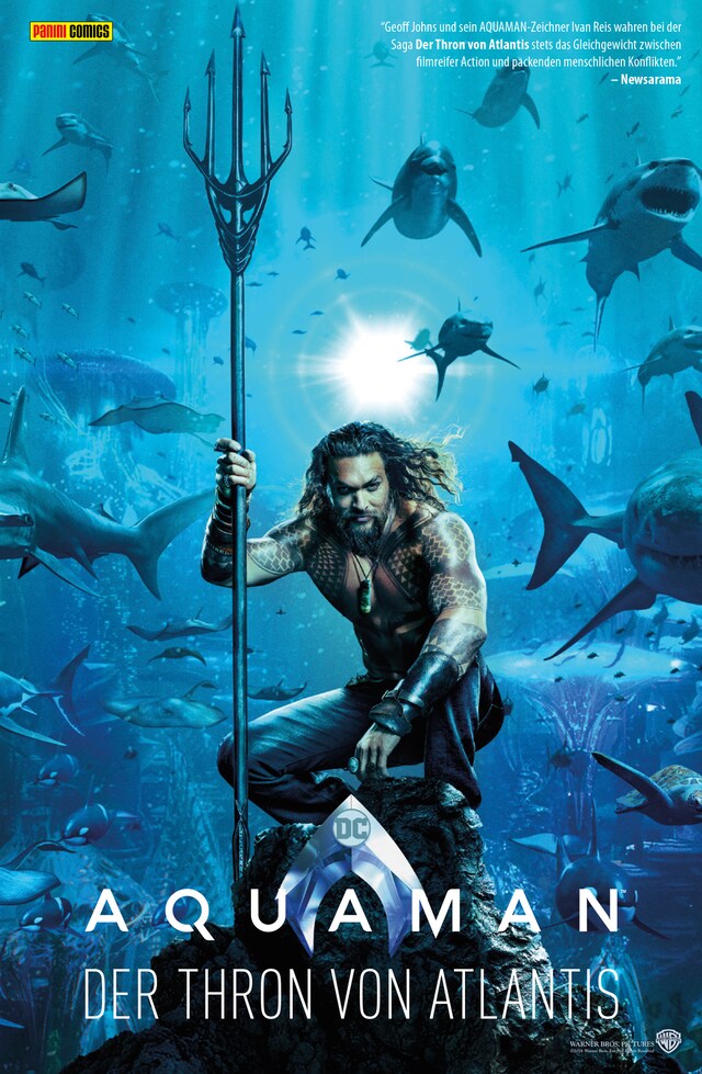 Book cover for Aquaman - Der Thron von Atlantis