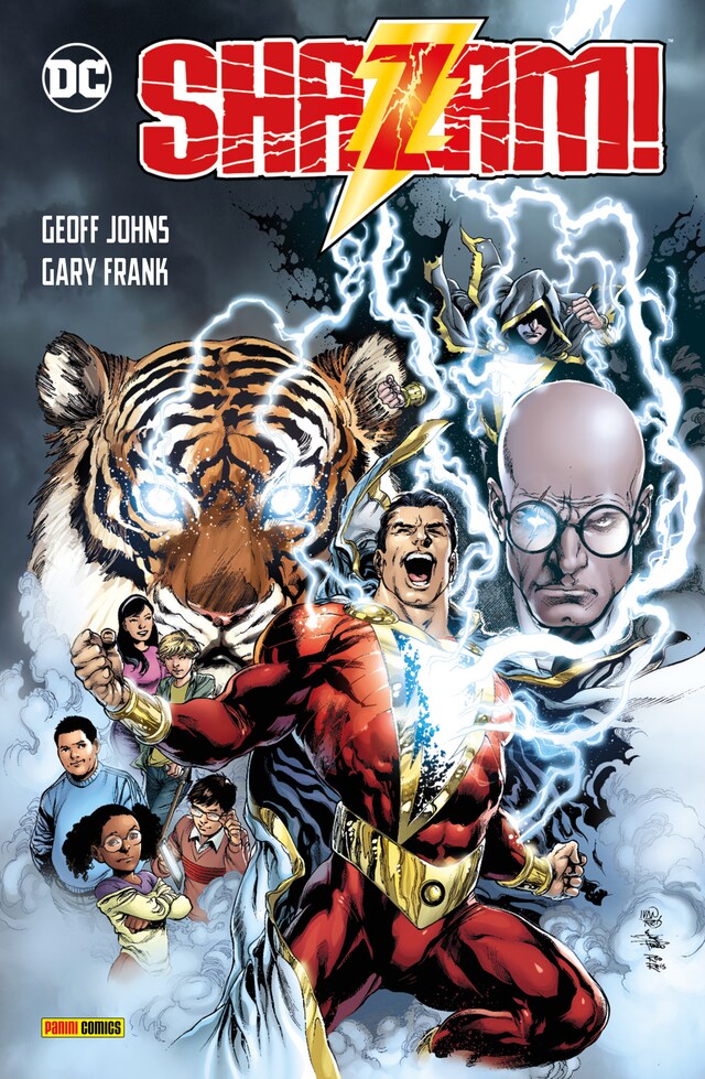 Copertina del libro per Shazam!