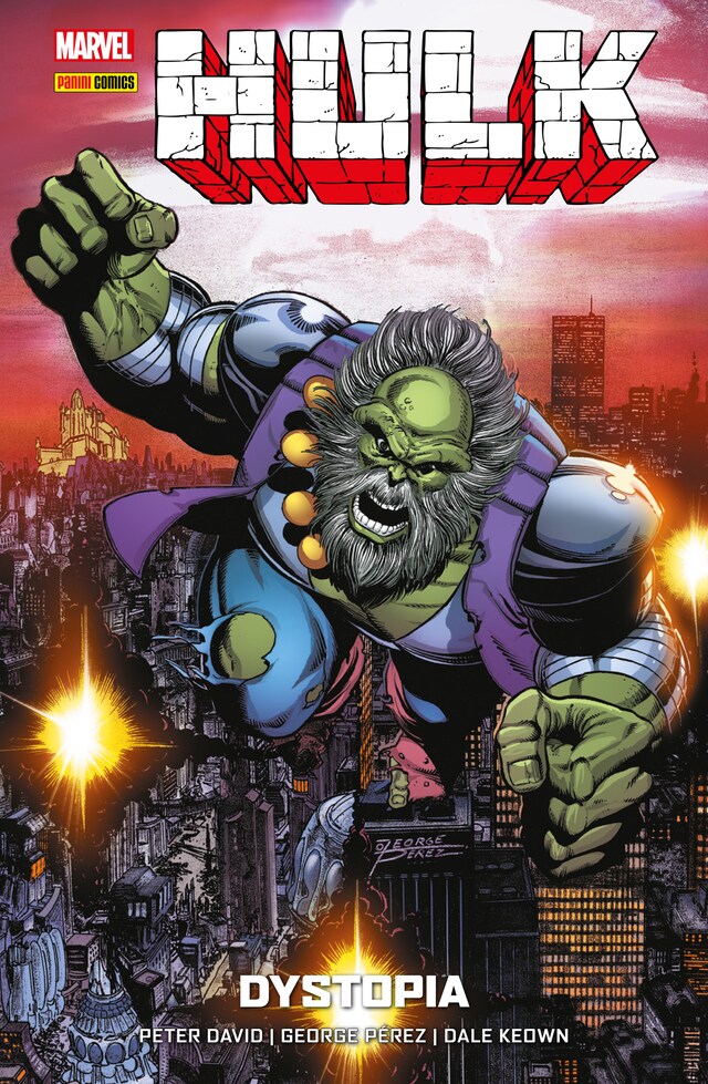 Book cover for HULK - DYSTOPIA