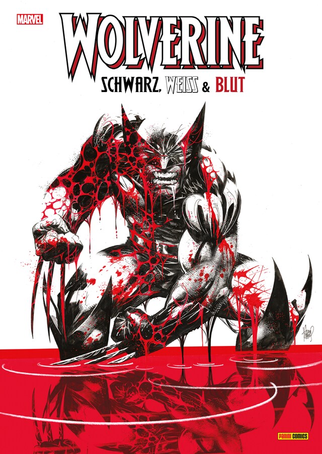Buchcover für Wolverine - Schwarz, Weiß und Blut