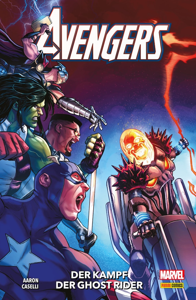 Copertina del libro per Avengers Paperback 5 - Der Kampf der Ghost Rider