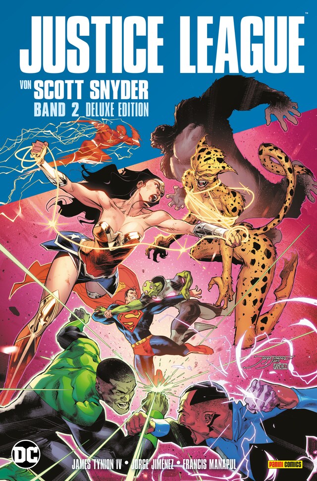 Buchcover für Justice League von Scott Snyder (DeluxeEdition) - Bd. 2 (von 2)