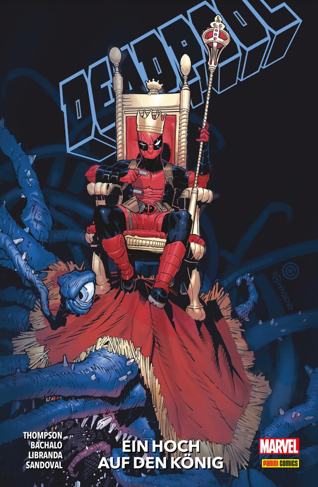 Book cover for Deadpool Paperback 4  - Ein Hoch auf den König