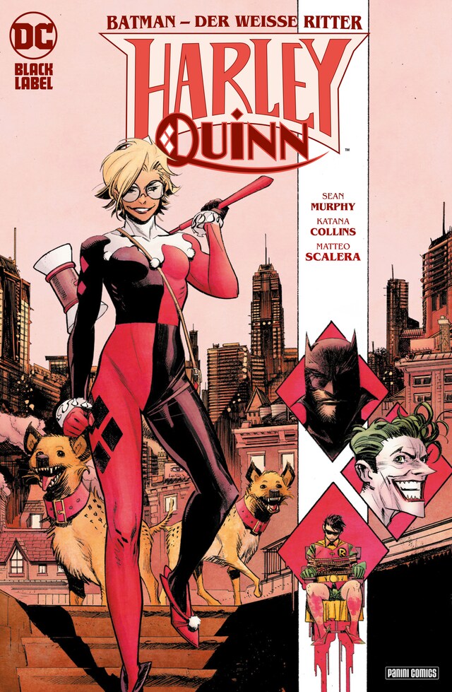 Book cover for Batman - der Weiße Ritter: Harley Quinn