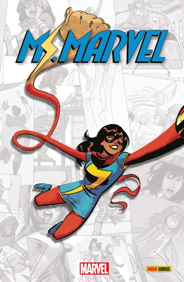 Couverture de livre pour MS. MARVEL