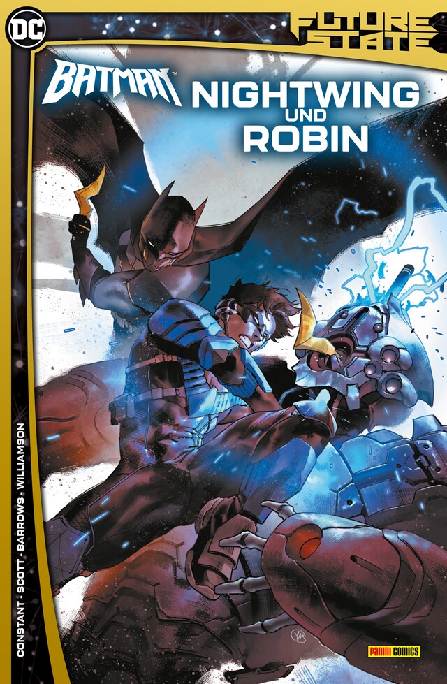 Boekomslag van Future State - Batman Sonderband - Bd. 1: Nightwing und Robin