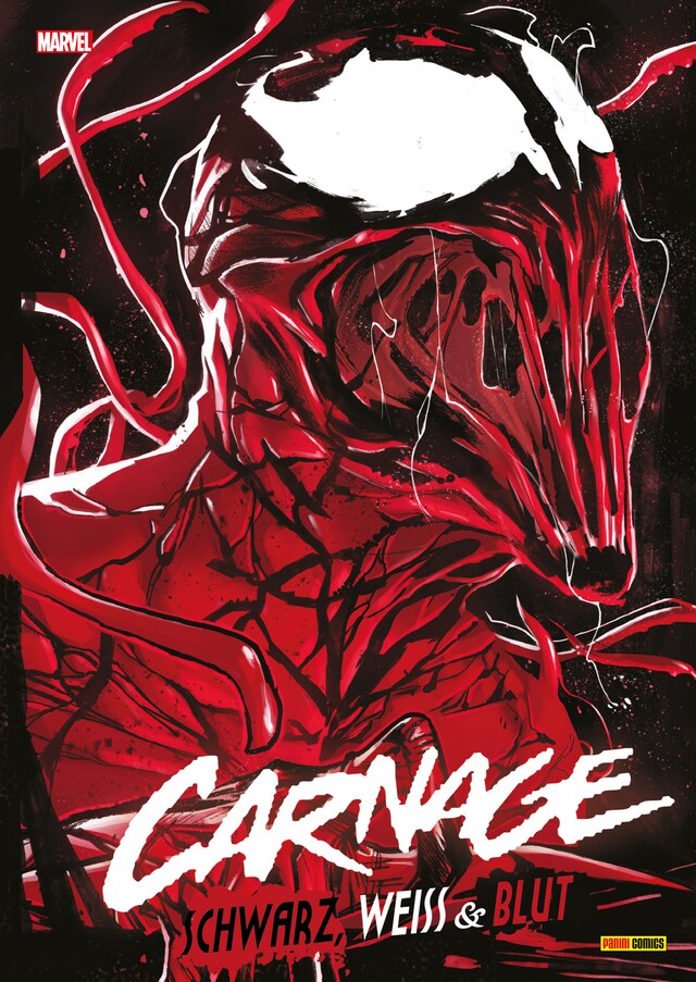 Copertina del libro per Carnage - Schwarz, Weiss und Blut