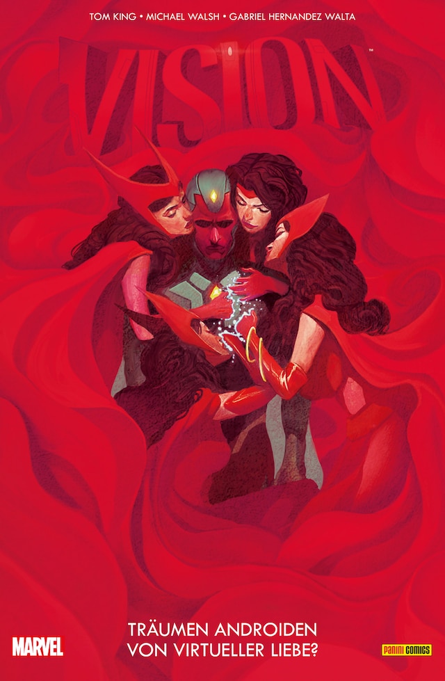 VISION - TRÄUMEN ANDROIDEN VON VIRTUELLER LIEBE Buchcover für VISION - TRÄUMEN ANDROIDEN VON VIRTUELLER LIEBE