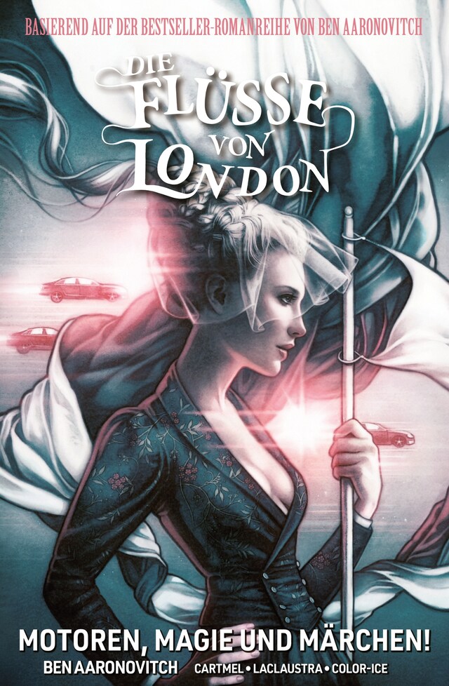 Portada de libro para Die Flüsse von London (Band 8) - Motoren, Magie und Märchen