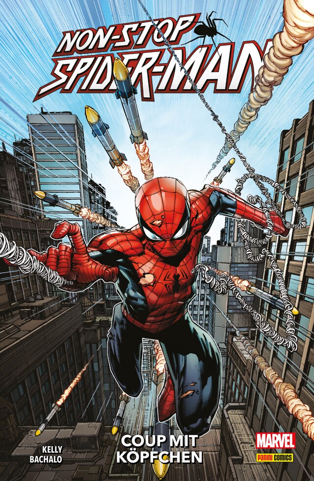 Book cover for Non-Stop Spider-Man  - Coup mit Köpfchen