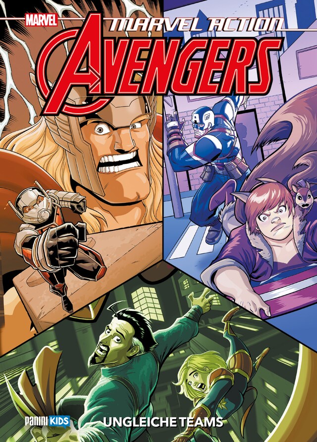 Book cover for MARVEL ACTION: AVENGERS Band 5 - Ungleiche Teams