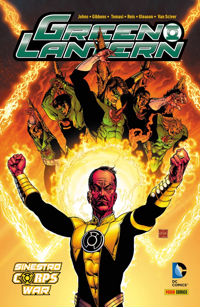 Bogomslag for Green Lantern: Sinestro Corps War