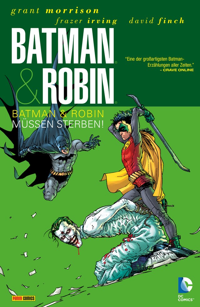 Couverture de livre pour Batman & Robin - Batman & Robin müssen sterben