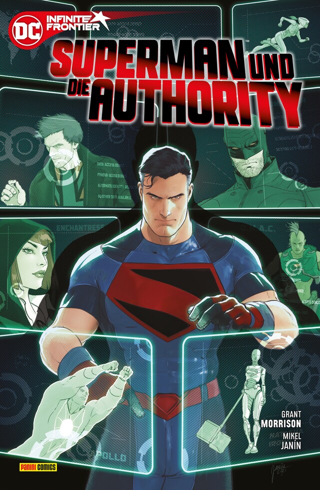 Buchcover für Superman und die Authority