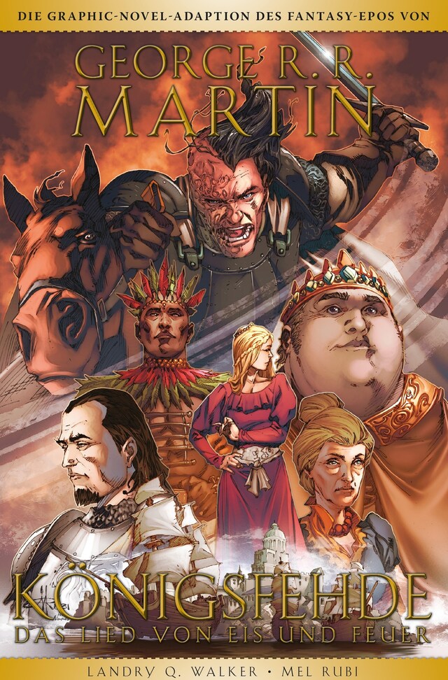 Book cover for Game of Thrones Graphic Novel - Königsfehde 3