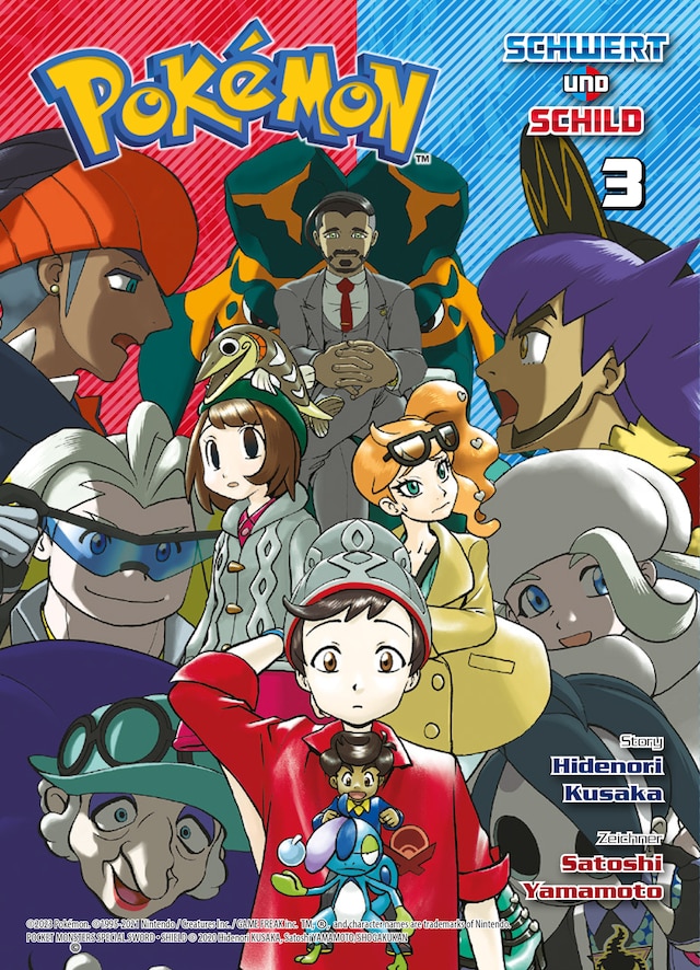 Couverture de livre pour Pokémon - Schwert und Schild, Band 3