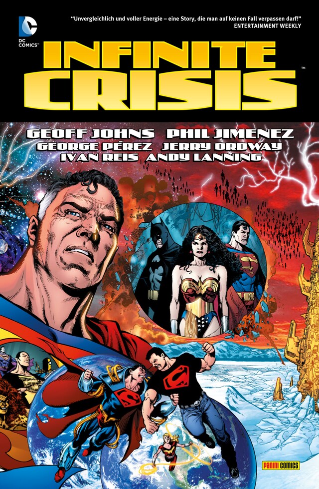 Book cover for Infinite Crisis