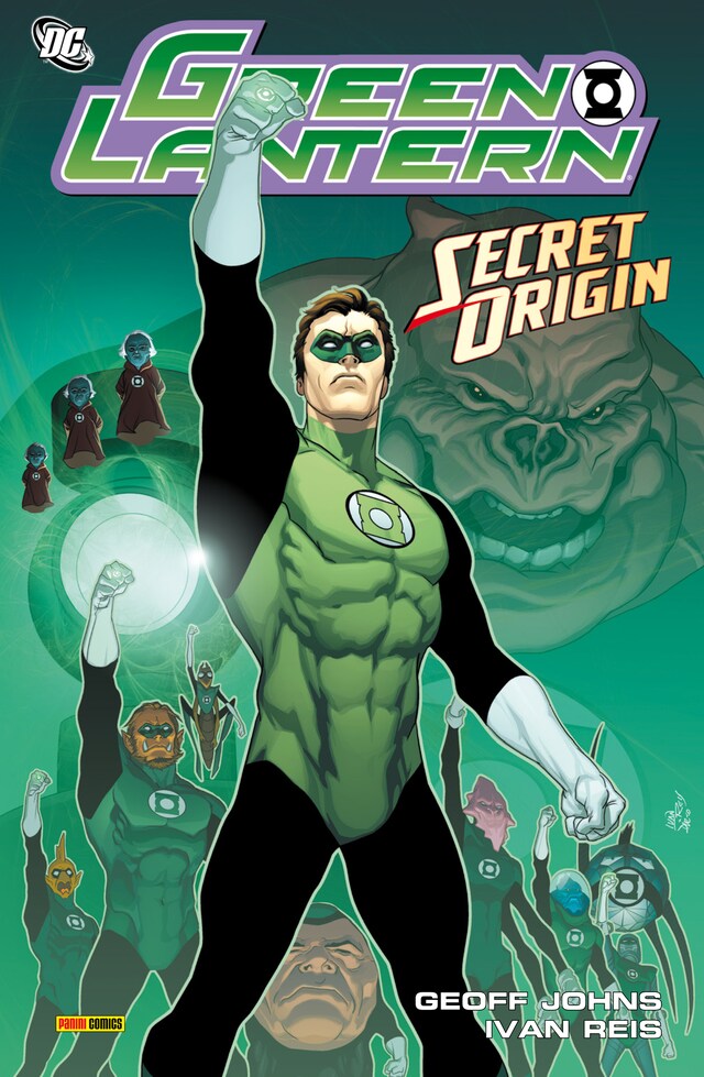 Couverture de livre pour Green Lantern: Secret Origin