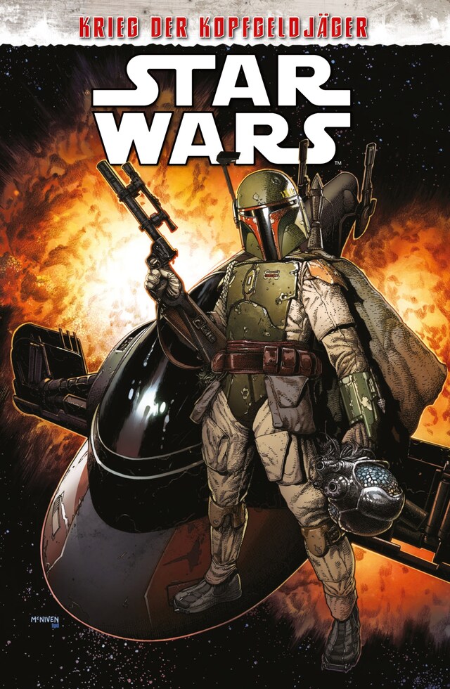 Book cover for Star Wars - Krieg der Kopfgeldjäger