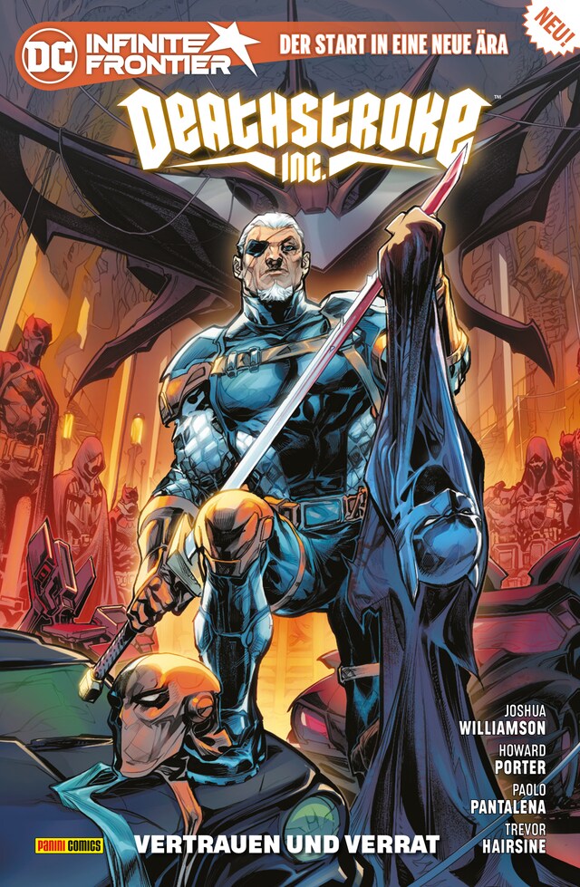 Couverture de livre pour Deathstroke Inc. - Bd. 1: Vertrauen und Verrat