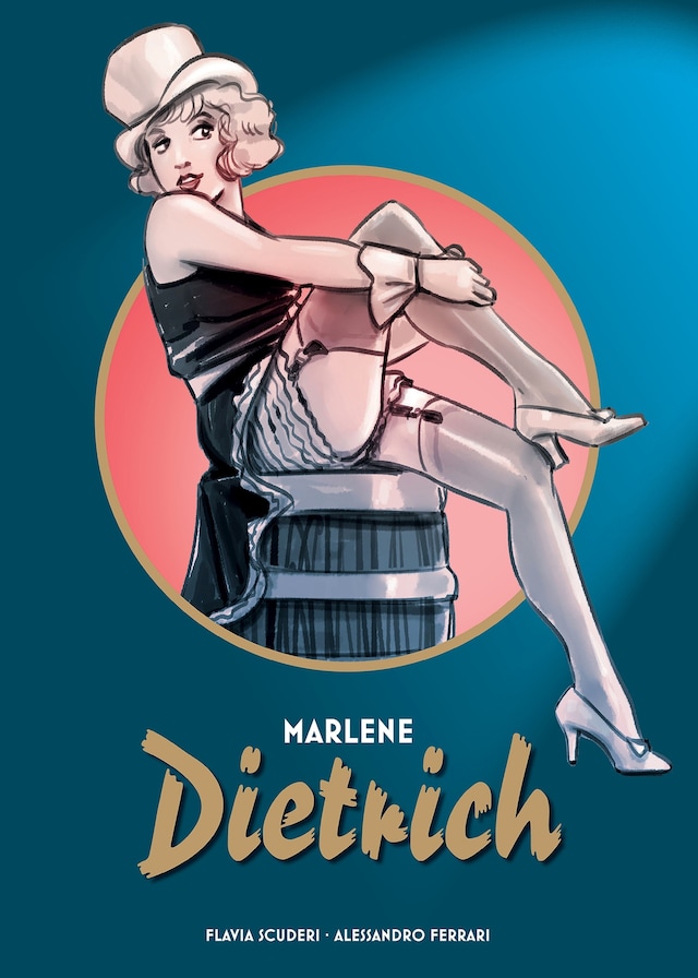 Buchcover für Marlene Dietrich - Die Graphic Novel