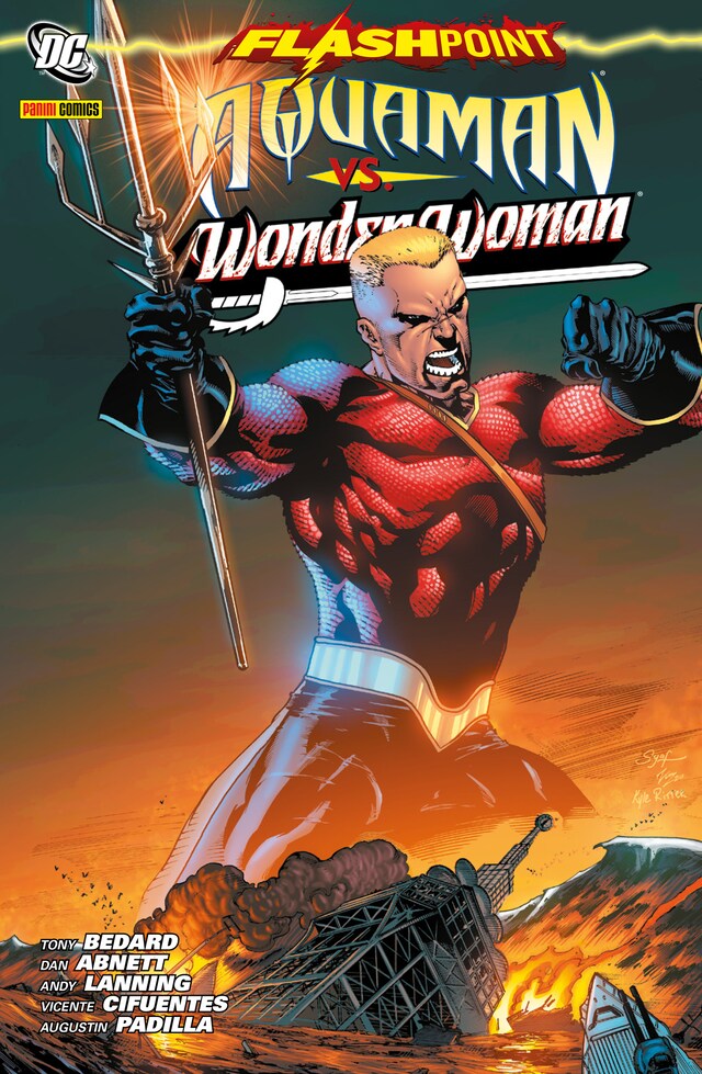 Buchcover für Flashpoint Sonderband - Aquaman vs. Wonder Woman