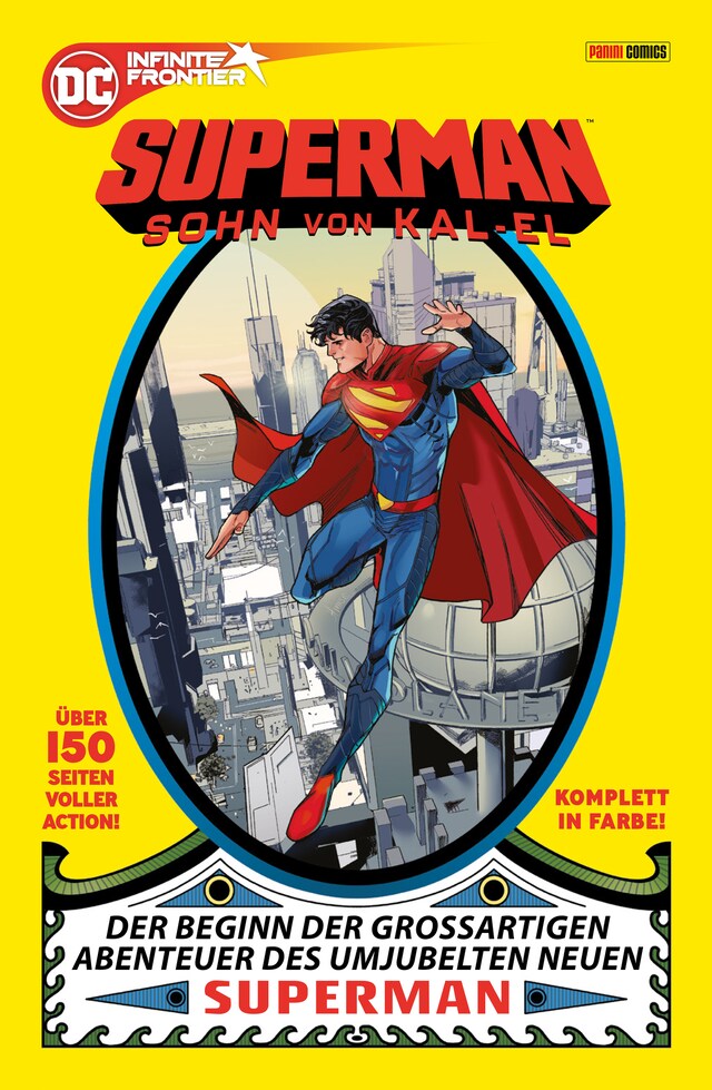 Book cover for Superman: Sohn von Kal-El - Bd. 1: Ein neuer Mann von Morgen