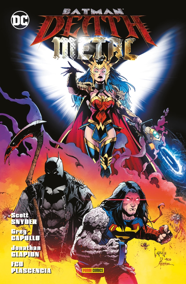 Copertina del libro per Batman: Death Metal