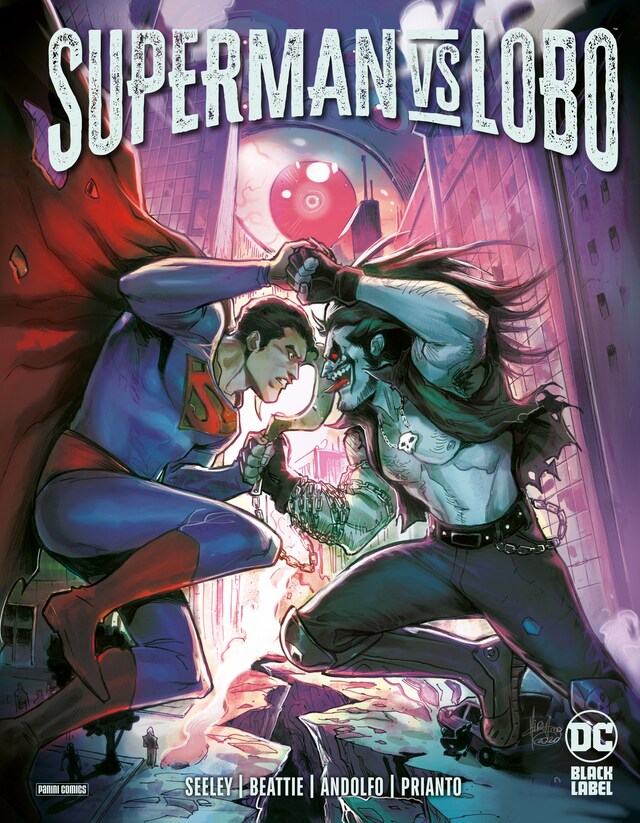 Book cover for Superman vs. Lobo