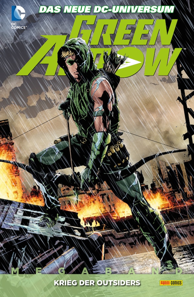 Portada de libro para Green Arrow Megaband - Bd. 2: Krieg der Outsiders