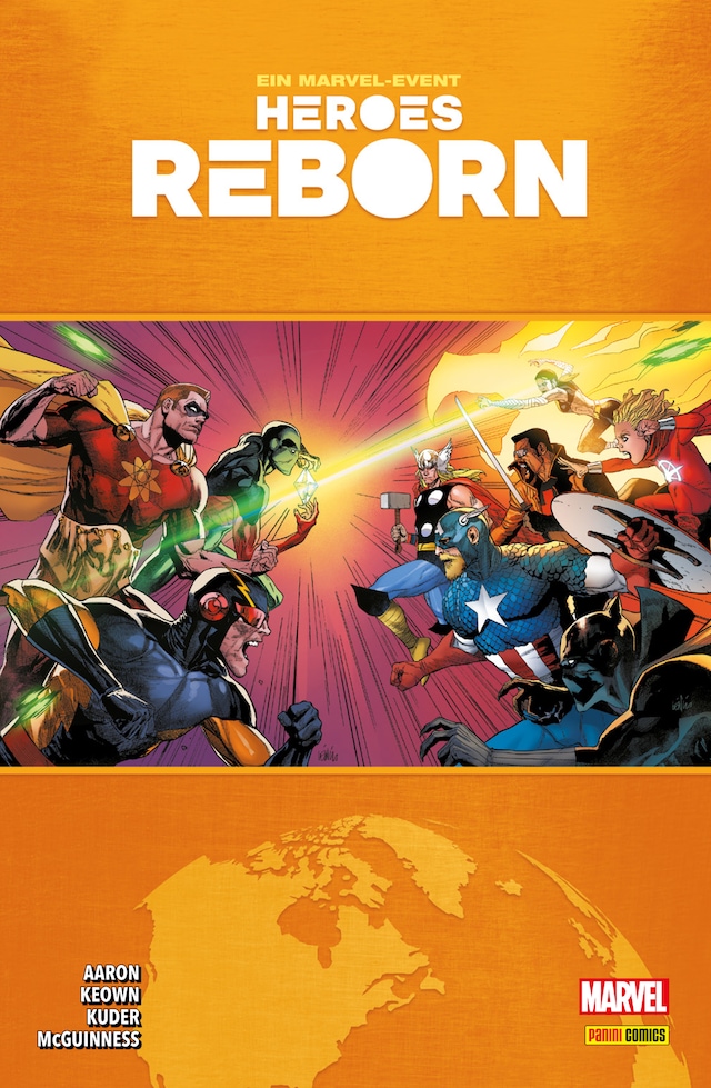Book cover for HEROES REBORN PAPERBACK