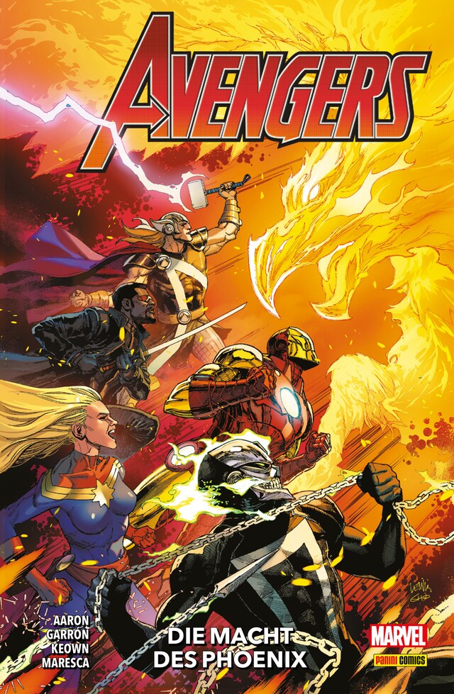 Book cover for AVENGERS NEUSTART PAPERBACK 8 - Die Macht des Phoenix