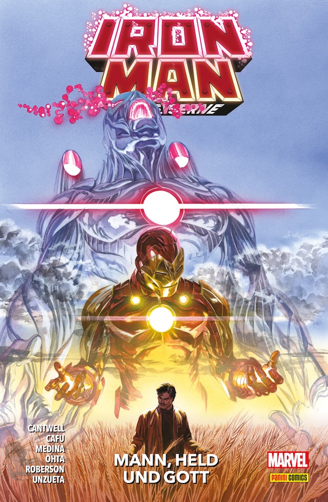 Book cover for IRON MAN: DER EISERNE 3 - Mann, Held und Gott