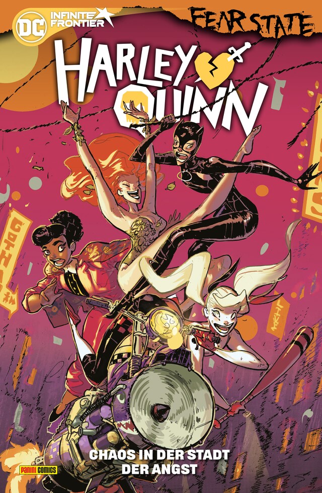 Copertina del libro per Harley Quinn - Bd. 2 (3. Serie): Chaos in der Stadt der Angst