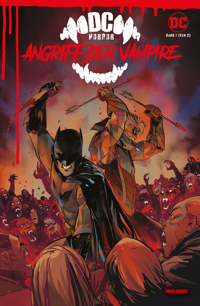 Couverture de livre pour DC-Horror: Angriff der Vampire