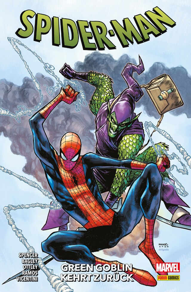 Buchcover für SPIDER-MAN NEUSTART PAPERBACK 10 - Green Goblin kehrt zurück