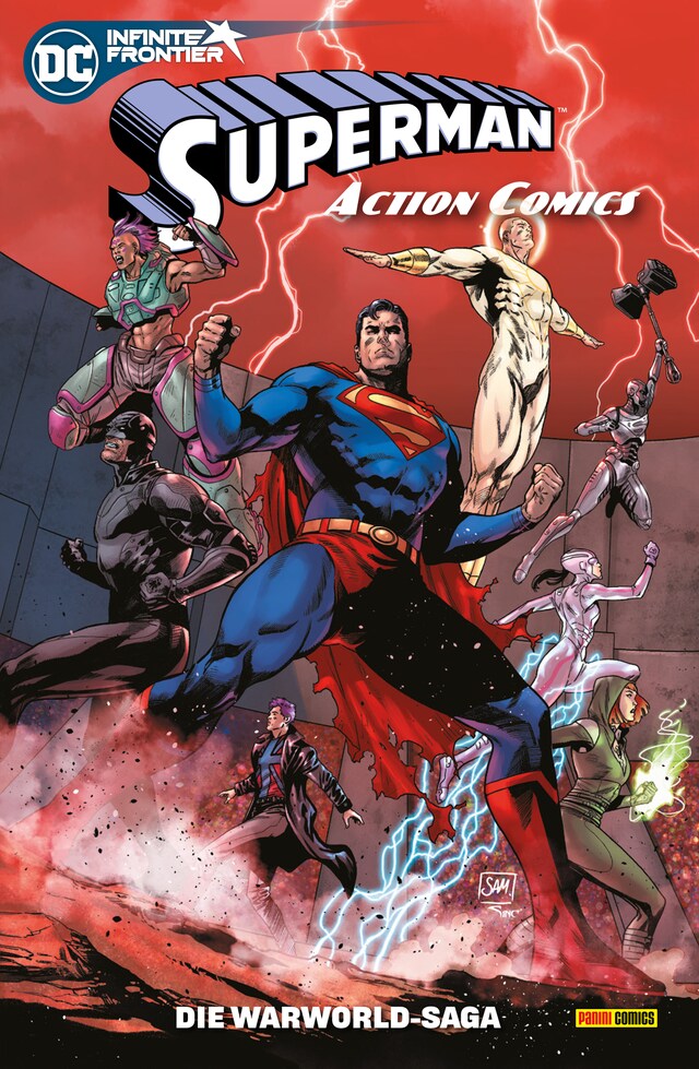 Book cover for Superman - Action Comics - Bd. 2 (2. Serie): Die Warworld-Saga