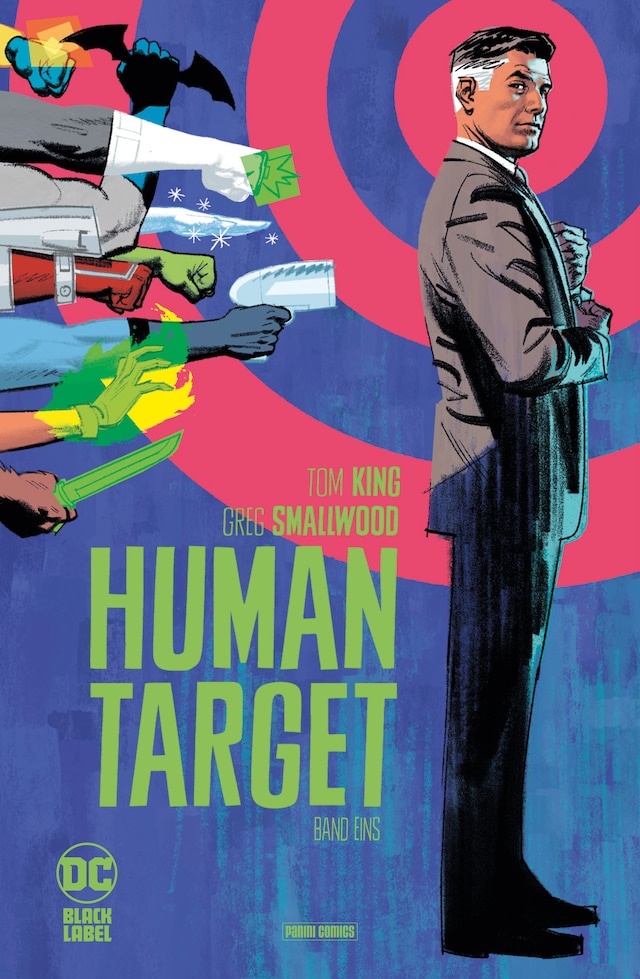 Kirjankansi teokselle Human Target