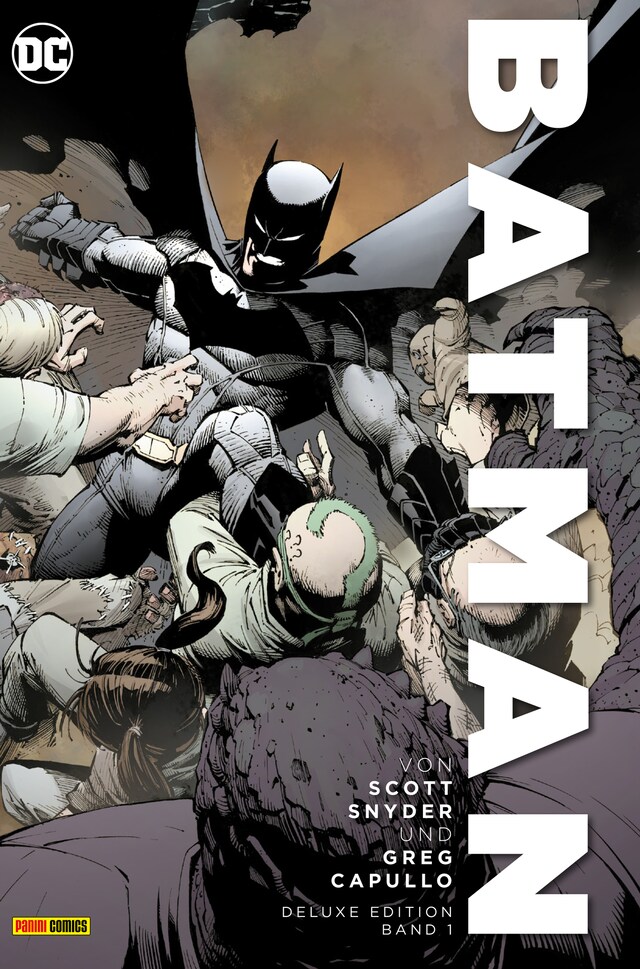 Buchcover für Batman von Scott Snyder und Greg Capullo (Deluxe Edition)