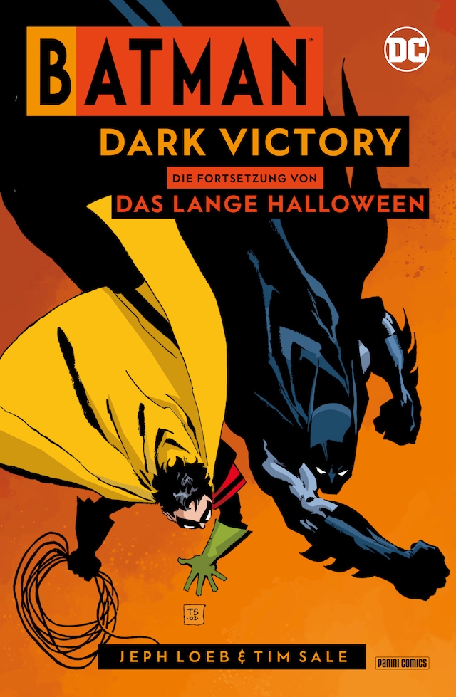 Kirjankansi teokselle Batman: Dark Victory - Die Fortsetzung von Das lange Halloween