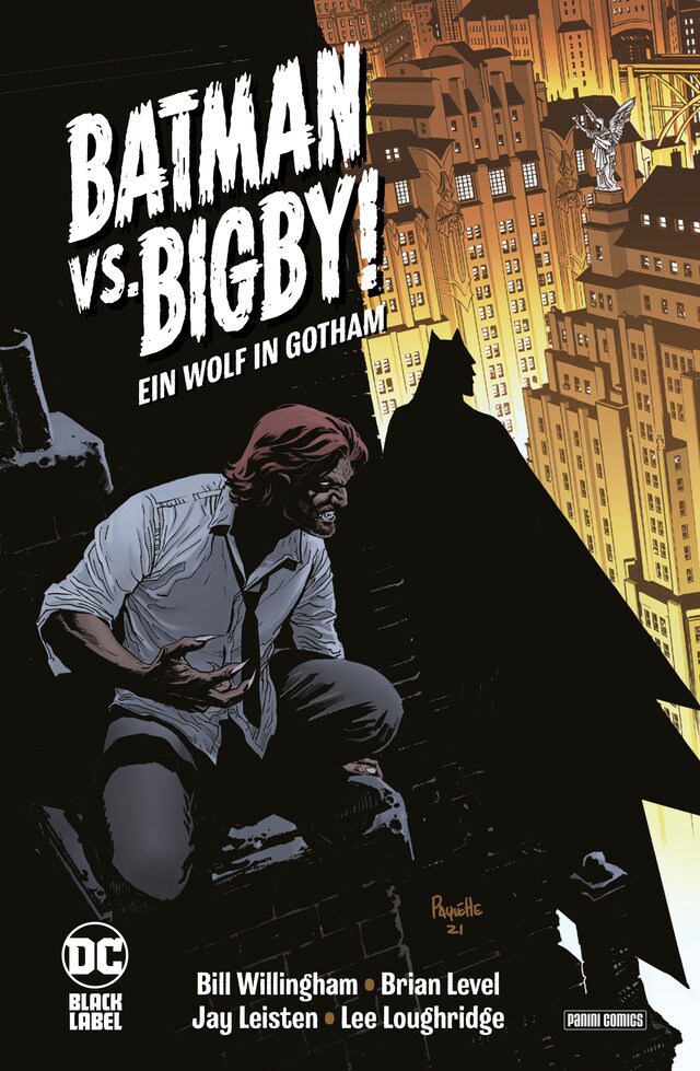 Copertina del libro per Batman vs. Bigby! - Ein Wolf in Gotham