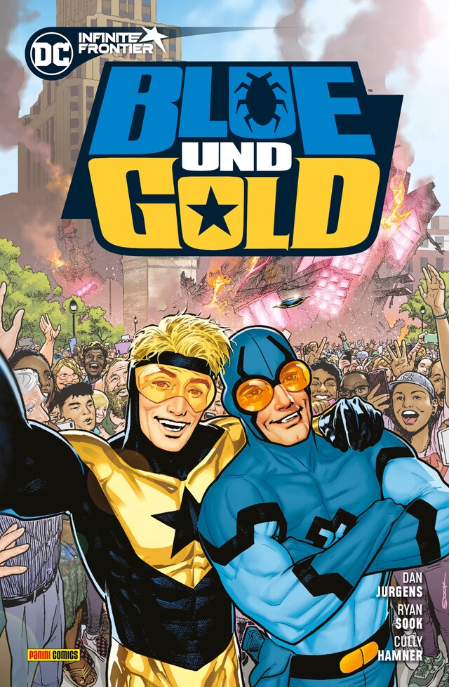 Buchcover für Blue und Gold