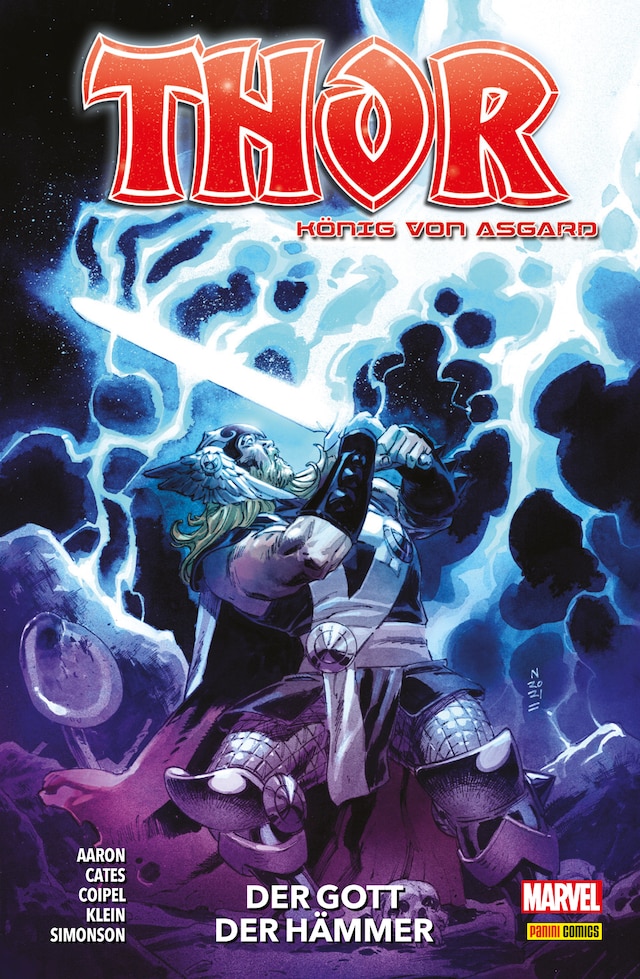 Book cover for THOR: KÖNIG VON ASGARD N.4 - DER GOTT DER HÄMMER