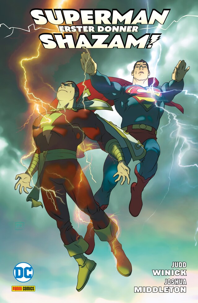 Couverture de livre pour Superman/Shazam!: Erster Donner