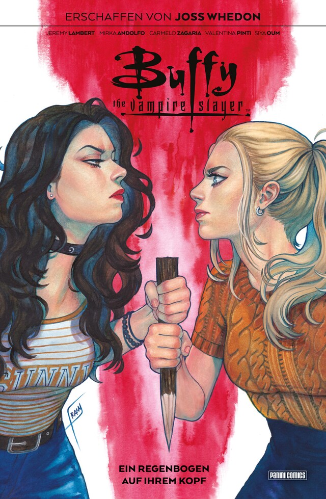 Buchcover für Buffy the Vampire Slayer, Band 8 - Ein Regenbogen auf ihrem Kopf