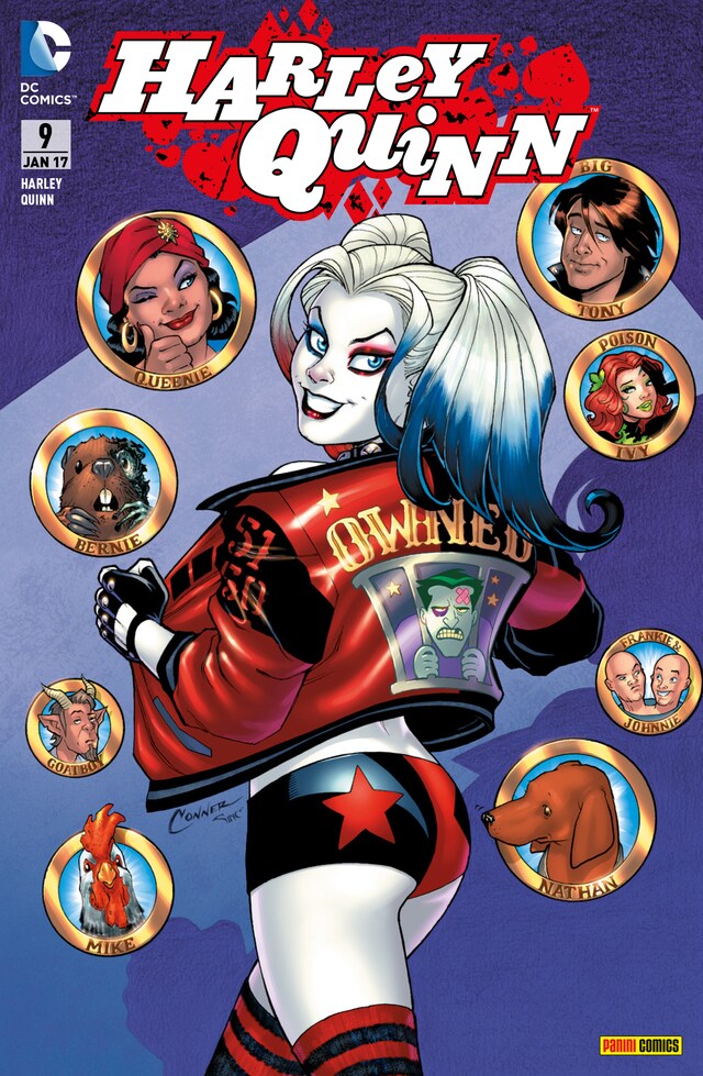 Copertina del libro per Harley Quinn