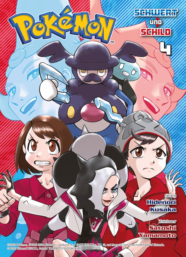 Portada de libro para Pokémon - Schwert und Schild, Band 4