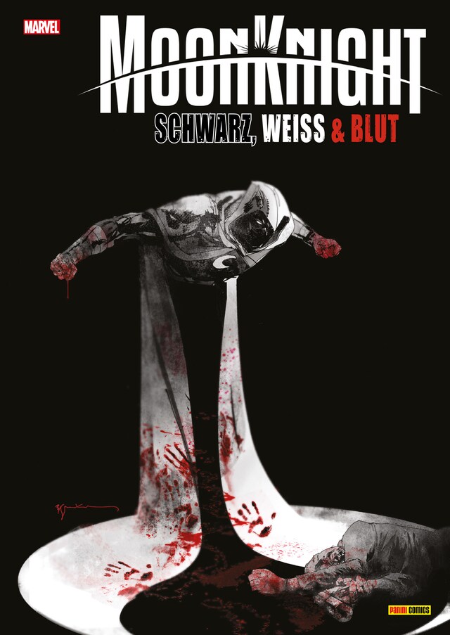 Book cover for MOON KNIGHT - SCHWARZ, WEISS, BLUT