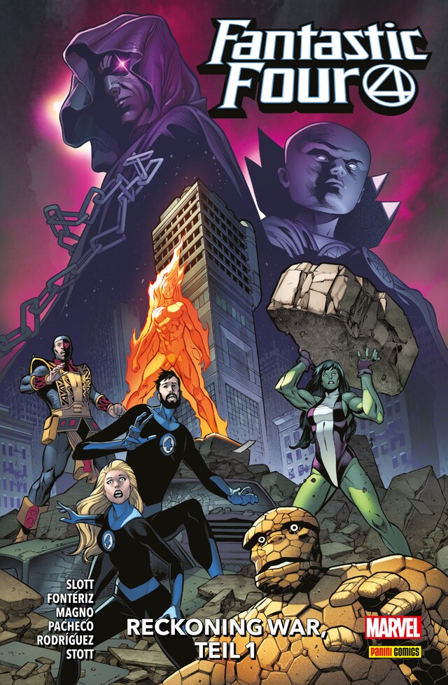 Couverture de livre pour FANTASTIC FOUR 10 - RECKONING WAR 1 (VON 2)